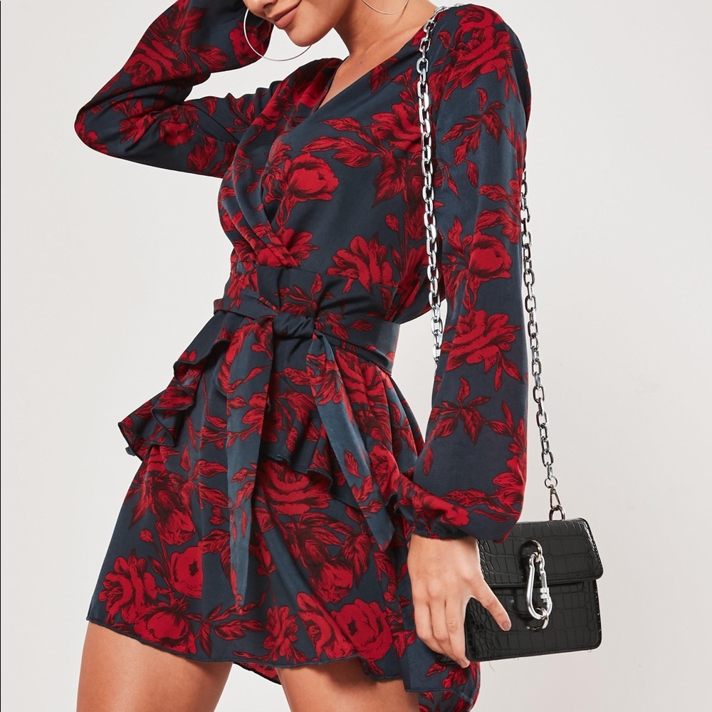 Missguided Floral Dress